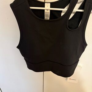lululemon athletica Black Tank Top